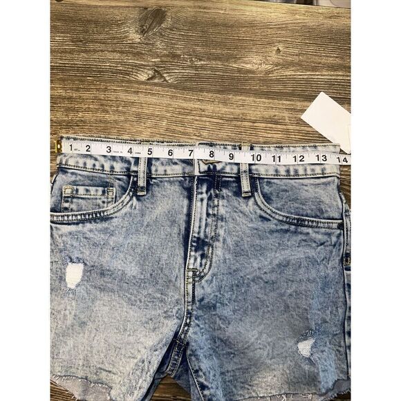 Treasure Bond High Waist Boyfriend Cutoff Denim Shorts Vintage Size 14. NWT. 7 - Picture 8 of 8